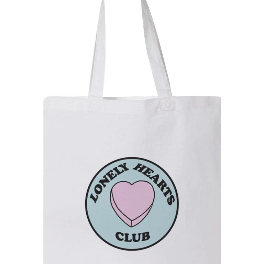 Aesthetic Lonely Hearts Club Badge Design